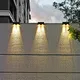 Luz de pared de lente convexa solar en forma de 7 en forma de 7